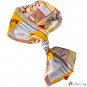 Spring and autumn new thin section small silk scarf female thin narrow long section floating ribbon