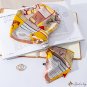 Spring and autumn new thin section small silk scarf female thin narrow long section floating ribbon