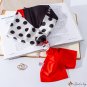 Autumn and winter thin section polka dots spell color printing small silk scarf female thin narrow l