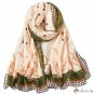 Autumn and winter new polka dot cotton linen scarf female long silk scarf female shawl winter warm s