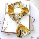 Spring neck scarf double layer silk scarf female long scarf multifunctional floating belt