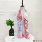 Spring neck scarf double layer silk scarf female long scarf multifunctional floating belt
