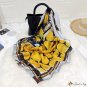 Silk scarf large square scarf simulation silk scarf female spring and autumn shawl paragraph silk sa