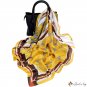 Silk scarf large square scarf simulation silk scarf female spring and autumn shawl paragraph silk sa