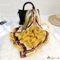 Silk scarf large square scarf simulation silk scarf female spring and autumn shawl paragraph silk sa
