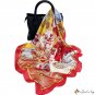 Wind printing ladies silk scarf shawl Dunhuang elements shawl 90cm simulation silk satin square scar
