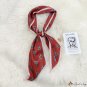 Spring and autumn fashion small silk scarf female thin narrow long strip pointed corner neck scarf d
