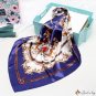 Spring and autumn new four seasons large square scarf printing silk scarf female satin silk scarf