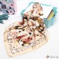 Spring and autumn new four seasons large square scarf printing silk scarf female satin silk scarf