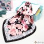 Spring and autumn new four seasons large square scarf printing silk scarf female satin silk scarf