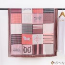 Spring and summer new satin Maqun print long scarf women shawl Mother's Day time