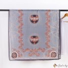 Spring and autumn new simulation silk satin printing long scarf female seaside silk scarf