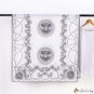Spring and autumn new simulation silk satin printing long scarf female seaside silk scarf