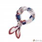 New small silk scarf satin printed square scarf