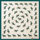 Small square scarf silk scarf female spring and summer new satin printing scarf 53 * 53CM