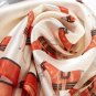 Small square scarf silk scarf female spring and summer new satin printing scarf 53 * 53CM