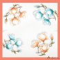 Spring satin printing small square scarf simulation silk printing small silk scarf neck scarf