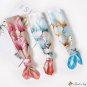 Spring satin printing small square scarf simulation silk printing small silk scarf neck scarf