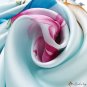 Spring satin printing small square scarf simulation silk printing small silk scarf neck scarf