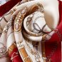 Simulated silk small square scarf female fashion small silk scarf spring and summer popular decorati