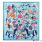 ScarfEBAY new 130cm large square scarf Muslim scarf silk scarf vacation travel sun screen shawl