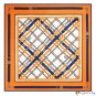 New 130cm chain carriage twill silk scarf travel vacation shawl