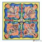Section 130cm twill silk scarf vacation beach scarf scarf