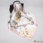 2018 new simulation silk scarf women 90cm blue sailboat print square scarf custom l gift autumn sati