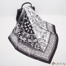 Simulation silk scarf female 90cm square scarf printing new colorful cashew scarf