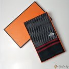 Winter new imitation cashmere scarf men's long paragraph jacquard pattern double-sided warm