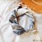 New square scarf silk scarf female silk silk mulberry silk printing silk ink water country scarf fre