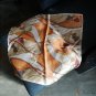 New square scarf silk scarf women mulberry silk printing silk tassel chain scarf fresh hair band