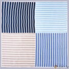 New 60cm satin chiffon small silk scarf women's colorful striped square scarf scarf