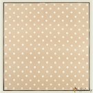 New style wind silk scarf women caramel color polka dots 53 mulberry silk small neck scarf printed s