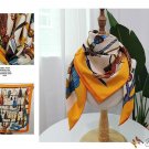 Digital double-sided heterochromatic printing mulberry silk scarf texture square scarf