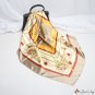 Classic model simulation silk scarf satin 90 square scarf satin print scarf spring decorative shawl