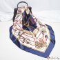 Classic model simulation silk scarf satin 90 square scarf satin print scarf spring decorative shawl