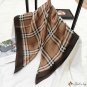 Spring and summer new wind simple retro British simulation silk 70cm square scarf small silk scarf f