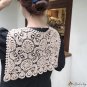 Fashion isn wind new literary female lace hollow small shawl clothing decoration cotton thread scarf