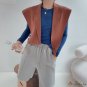 Autumn and winter fashion isn wind literary female knitting triangle small shawl fake collar scarf