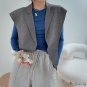 Autumn and winter fashion isn wind literary female knitting triangle small shawl fake collar scarf