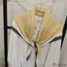 Season new 90 pressed wrinkle imitation cotton linen hand feeling scarf senior sense of wear silk sc
