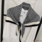 Season new 90 pressed wrinkle imitation cotton linen hand feeling scarf senior sense of wear silk sc