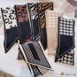 New knitted wool scarf literary fashion small ears narrow long strips pointed corner scarf models