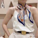 Season new ribbon hair ribbon small floating ribbon simulation silk scarf female neck scarf Pin scar