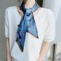 Season new ribbon hair ribbon small floating ribbon simulation silk scarf female neck scarf Pin scar