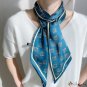 Season new ribbon hair ribbon small floating ribbon simulation silk scarf female neck scarf Pin scar