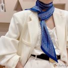 Spring and autumn satin ribbon long strip silk scarf small scarf female long simple decorative scarf
