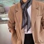 Spring and autumn satin ribbon long strip silk scarf small scarf female long simple decorative scarf