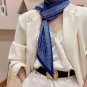 Spring and autumn satin ribbon long strip silk scarf small scarf female long simple decorative scarf